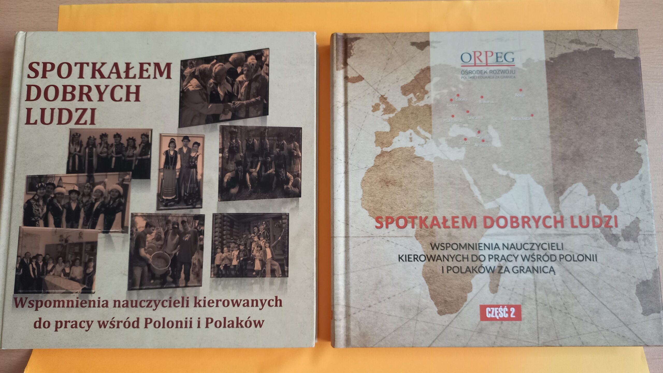 Publikacje Spotkałem dobrych ludzi współtworzone przez Natalię Barcz